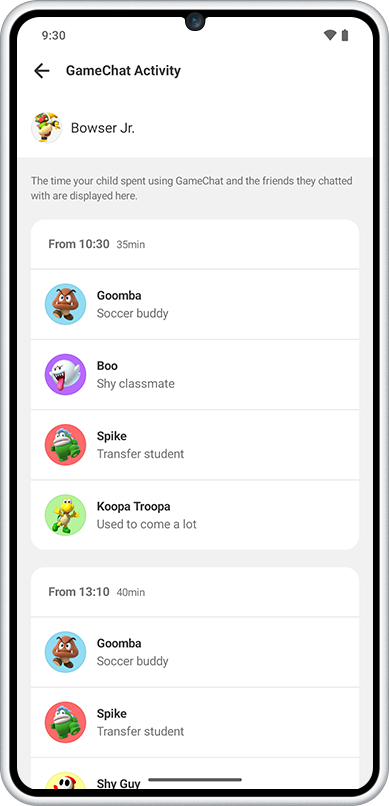 View GameChat history