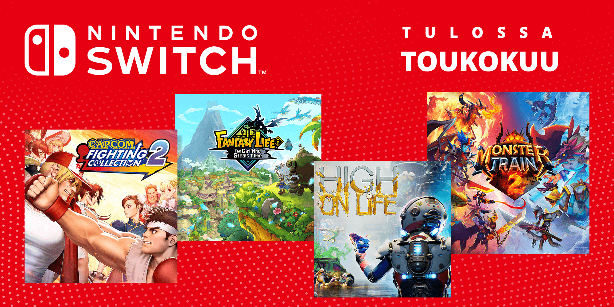 Tulevat Nintendo Switch -pelit – Toukokuu 2025