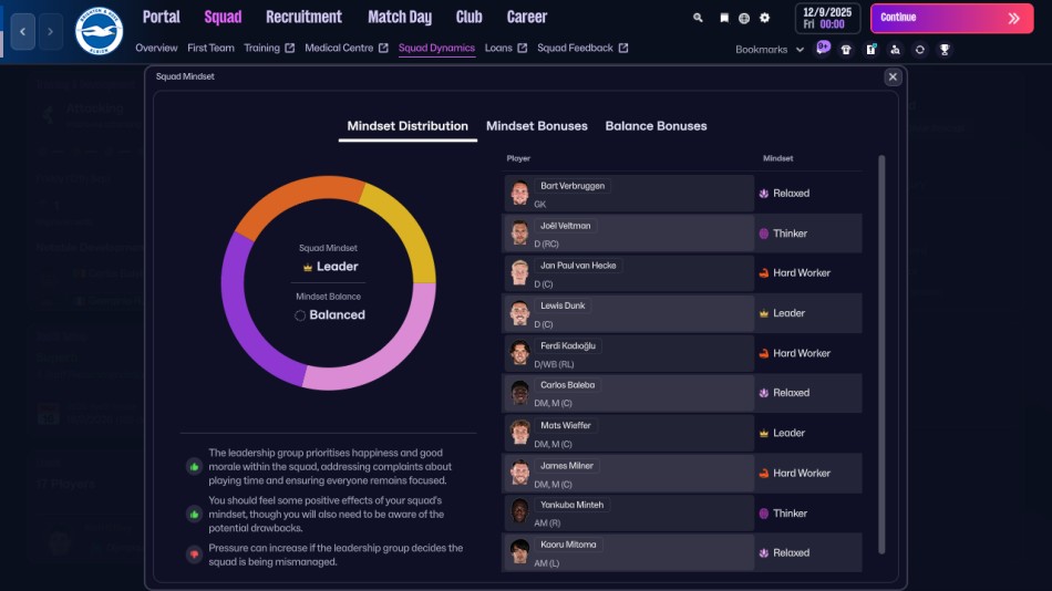 Football Manager 26 Touch – December 4th