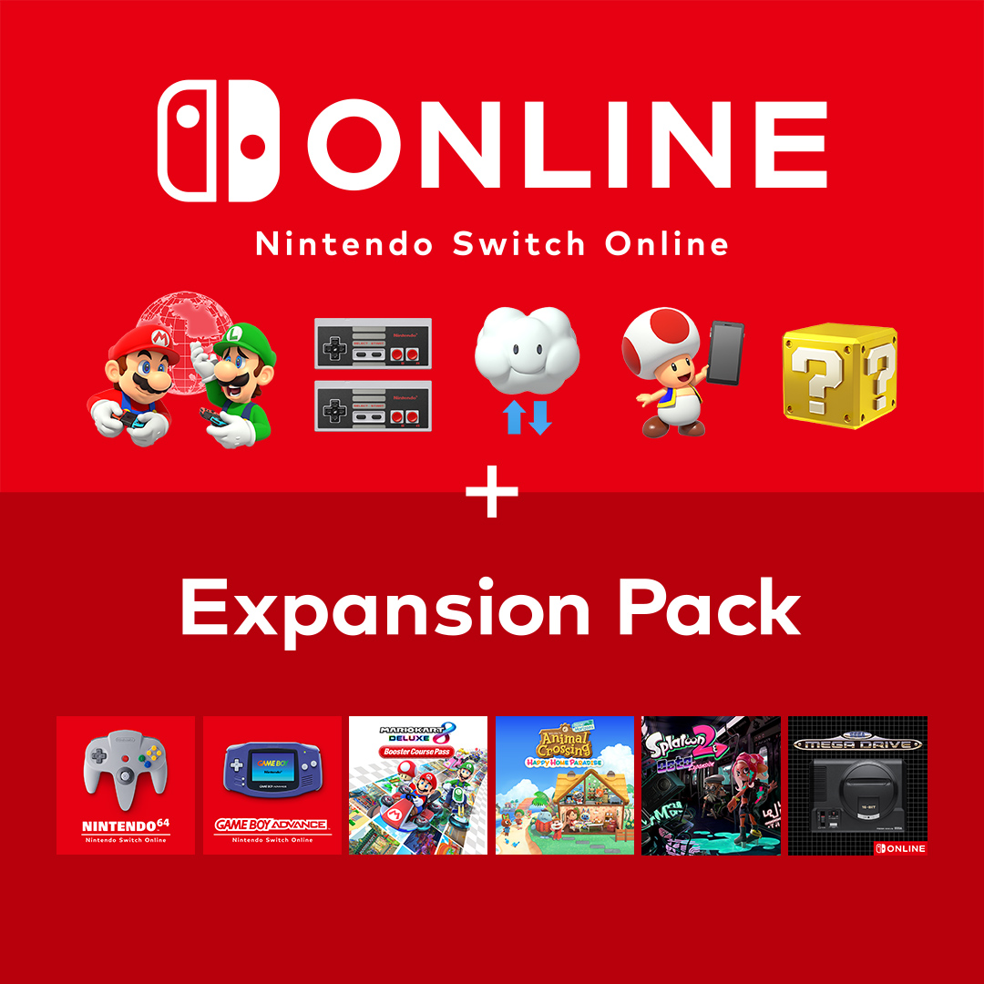 Nintendo Switch Online + Expansion Pass membership