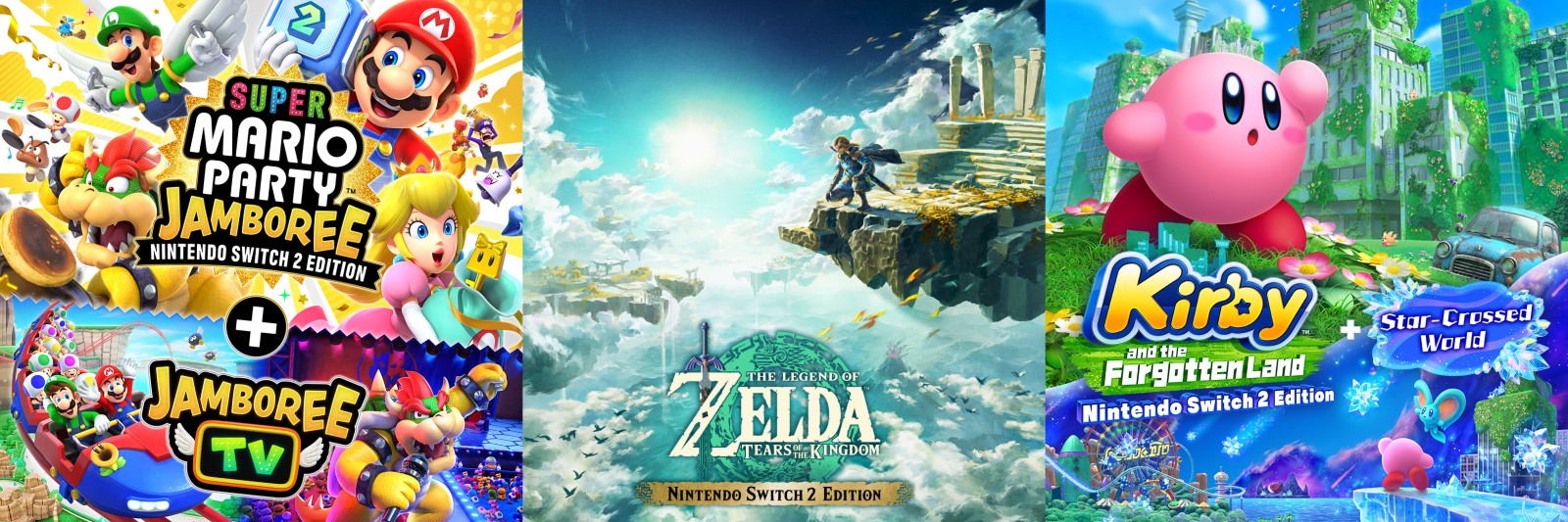 Tietoa Nintendo Switch 2 Edition -peleistä