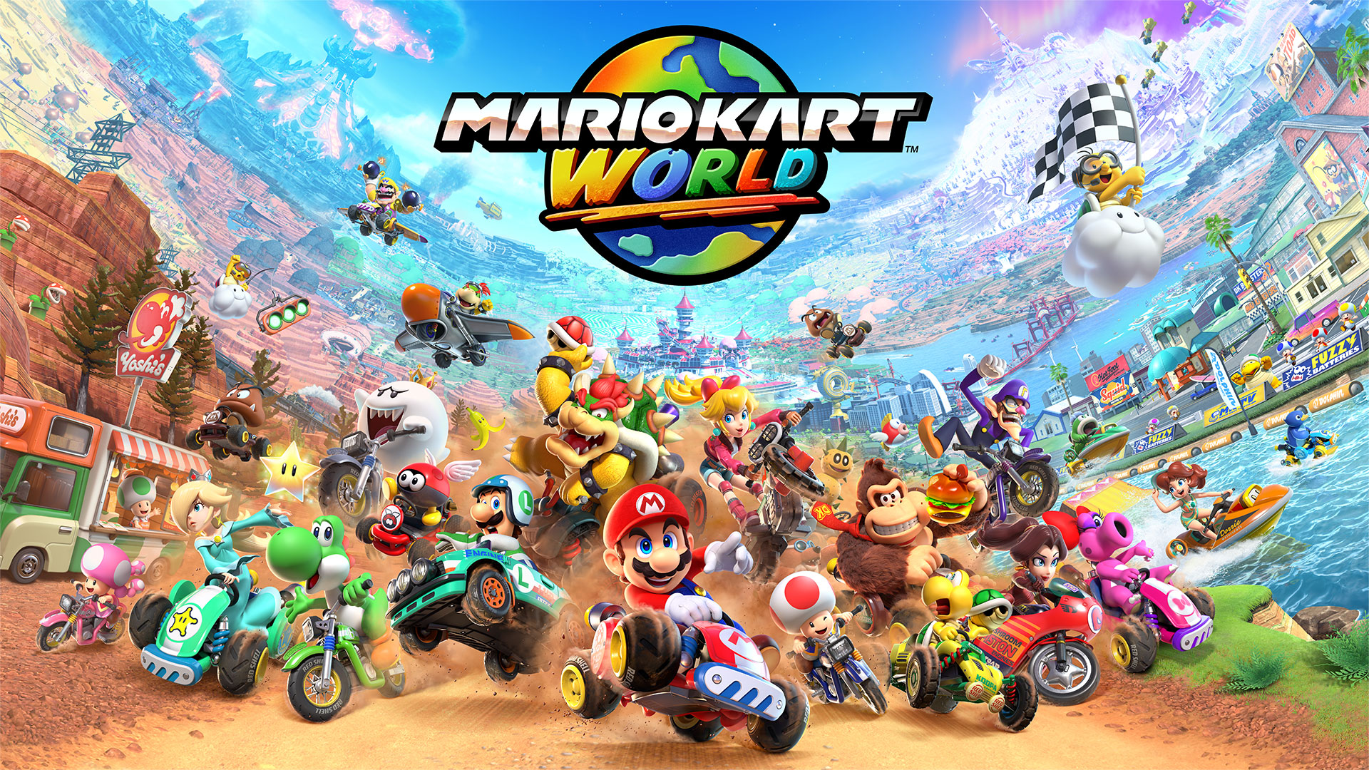 Mario Kart World Direct esitetään torstaina 17. huhtikuuta