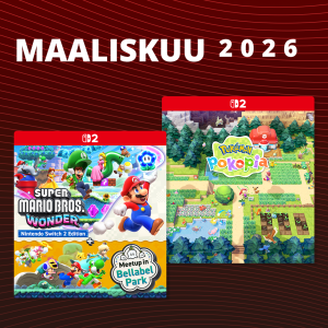 Tulevat pelit - Maaliskuu 2026