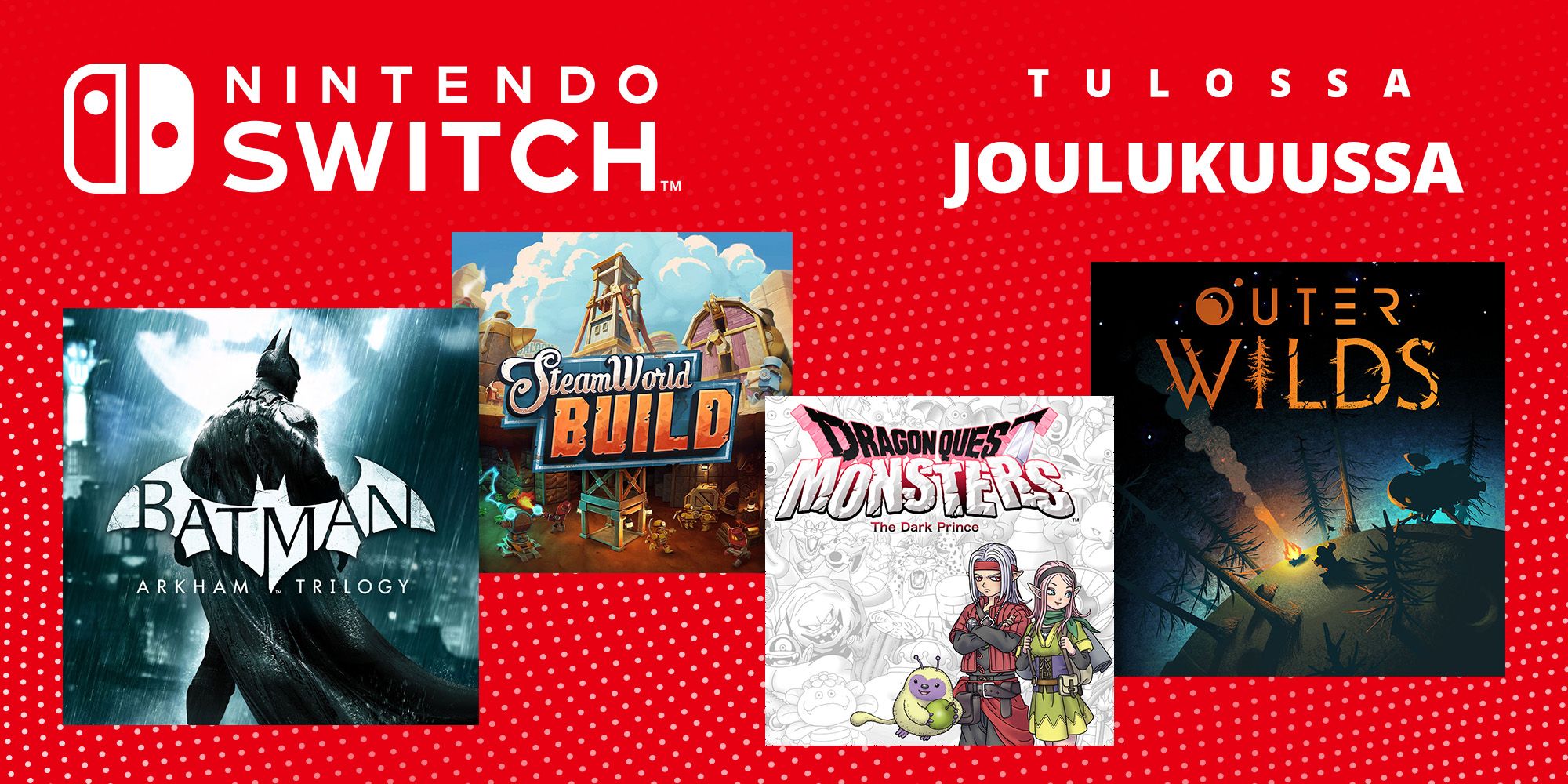 Tulevat Nintendo Switch -pelit – joulukuu 2023