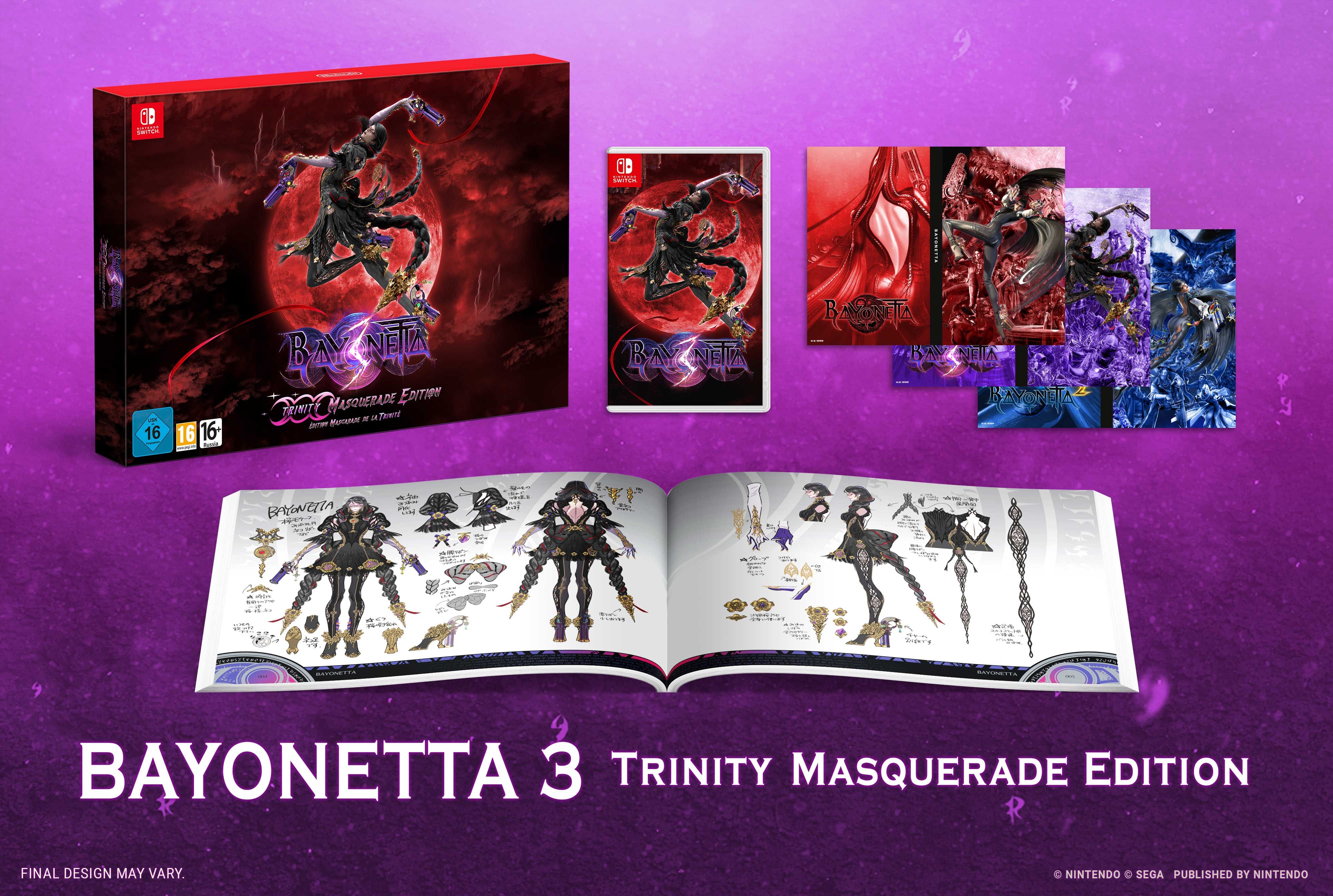 Bayonetta 3 Trinity Masquerade Edition