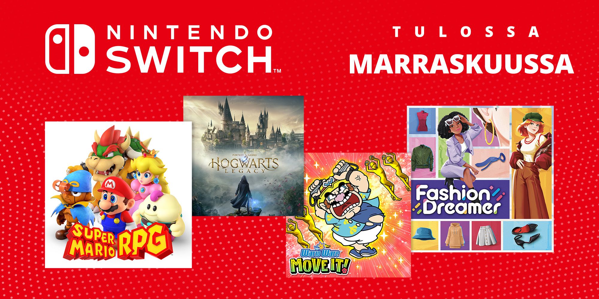 Tulevat Nintendo Switch -pelit – marraskuu 2023