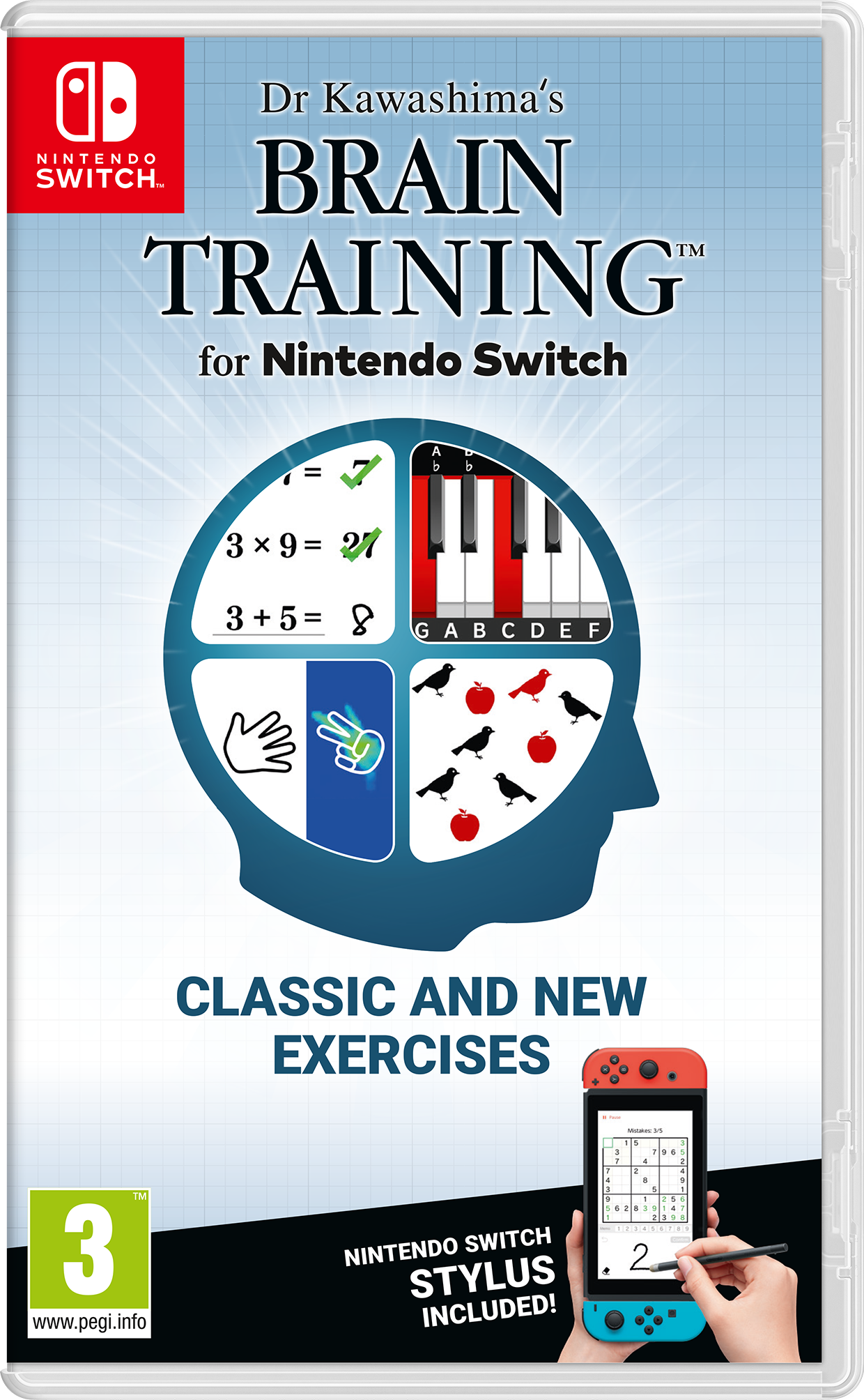 Dr Kawashima’s Brain Training for Nintendo Switch